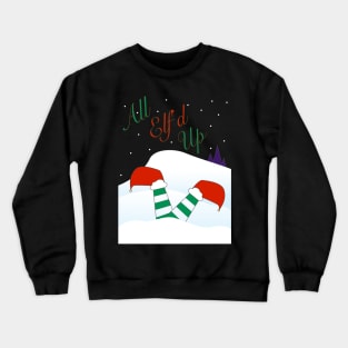 Ugly Christmas Elfed Up Crewneck Sweatshirt